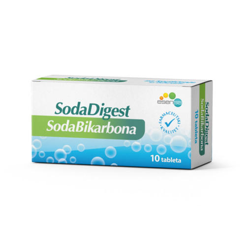 Sodadigest Soda bikarbona 10 tableta